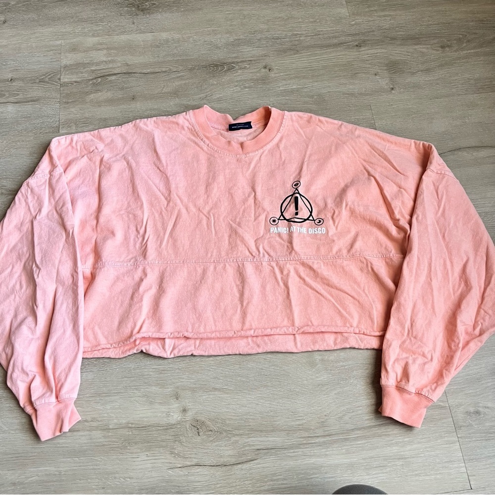PANIC AT THE DISCO High Hopes Band Spirit Jersey Peach Pink Alternative Music L